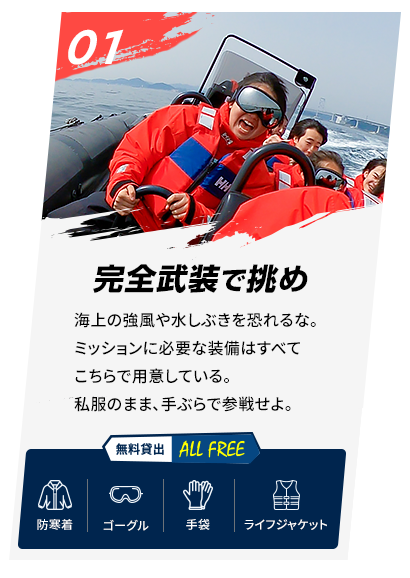 01 完全武装で挑め